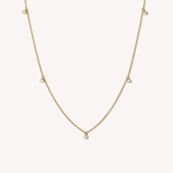 Mejuri Station Diamond Necklace - Picture 4 of 5